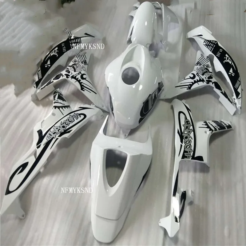 Высокий белый черный комплект впрыска мотоцикла Подходит для HONDA CBR 600 RR 07 08 moto body