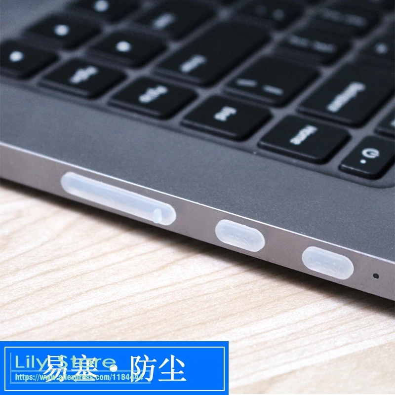 Для Xiaomi Mi notebook Air 12 13 Pro 15 ноутбук 12,5 13,3 15,6 дюймов ноутбук пылезащитные заглушки порты силиконовая Пылезащитная заглушка протектор
