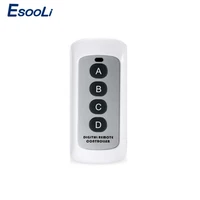 esooli free shipping rf 433mhz remote switches controller wall light switch accessaries socket remote controller hot sale in ru