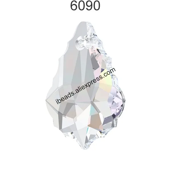 1 шт.) кристалл Swarovski 6090 кулон в стиле барокко австрийские стразы бусины для изготовления ювелирных изделий своими руками