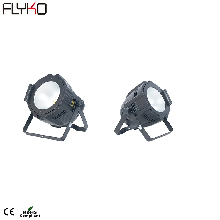 Flyko Освещение для дома и отдыха белый DMX LED 100 Вт COB Par сценическое освещение