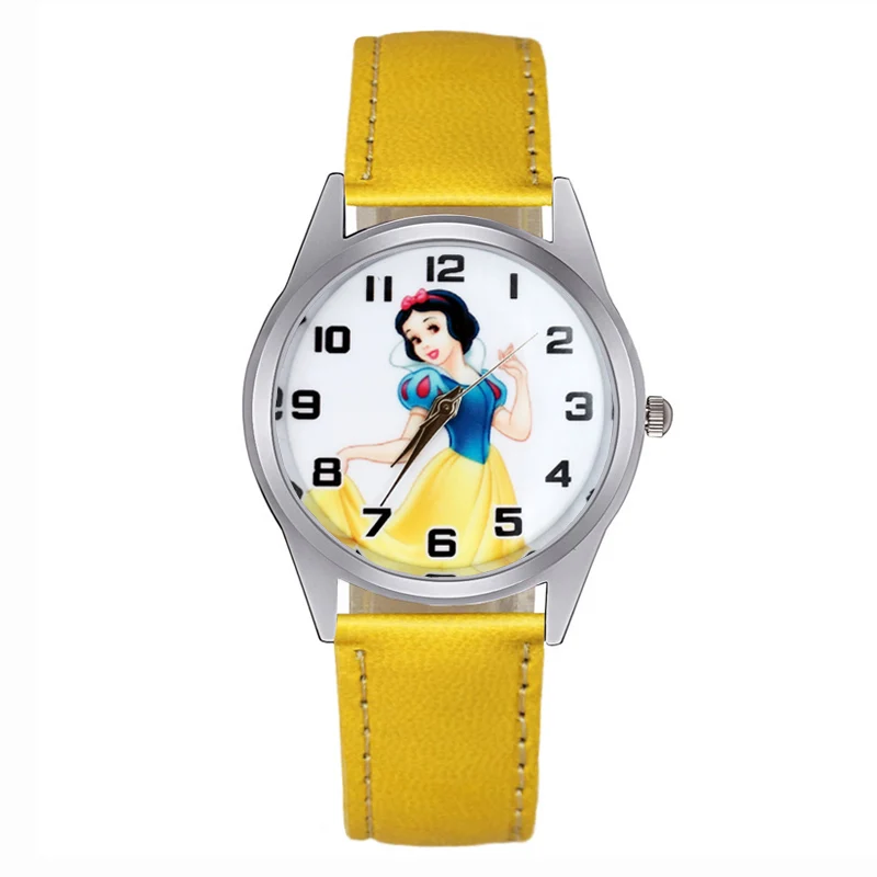 Милые детские часы в стиле принцессы с героями мультфильмов женские