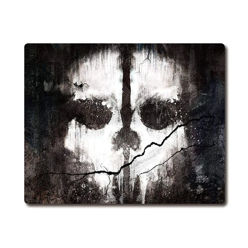 Коврик для мыши Ghost Face of COD CG с тяжелым плетением Противоскользящий резиновый