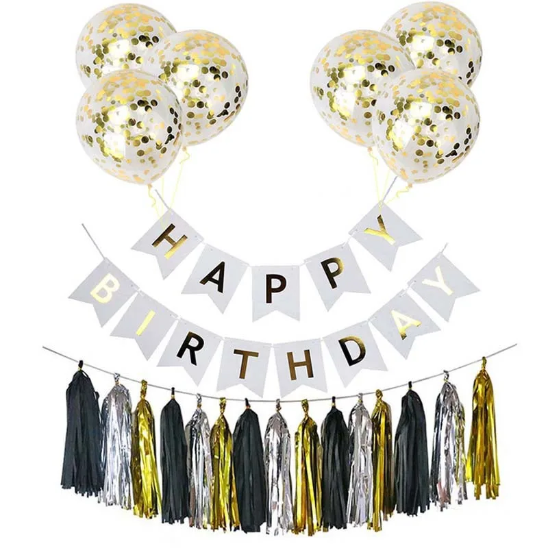 Горячая Распродажа латексный воздушный шар с бахромой и блестками рыбий хвост