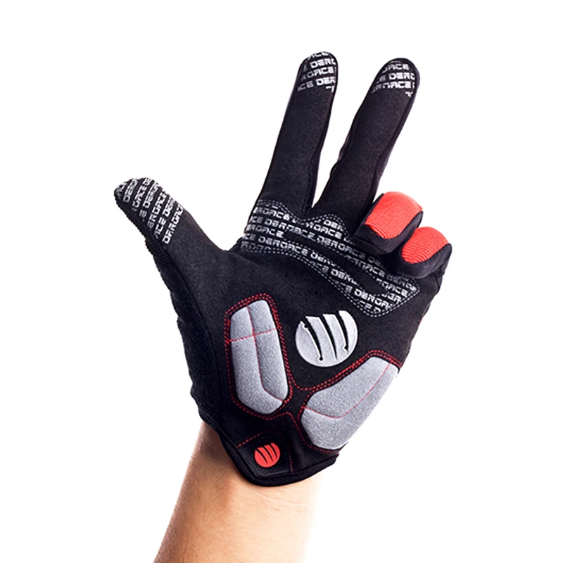 Профессиональные противоударные велосипедные перчатки с полным пальцем Осень