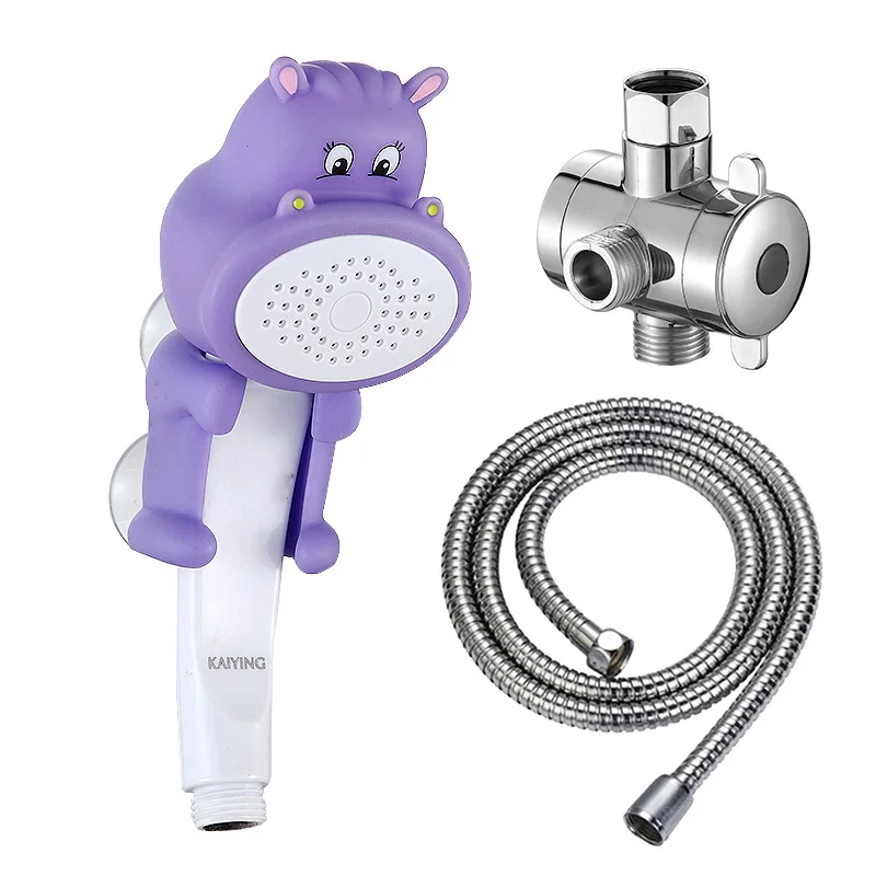 K-Hipp-Hose-Diverter KAIYING детская ручная насадка для душа, мультяшная насадка для душа с распылителем воды, детские игрушки для купания, HK370 - Цвет: K-Hipp-Hose-Diverter