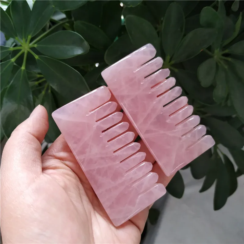 Бесплатная доставка высокое качество натуральный розовый кварц кристалл резьба
