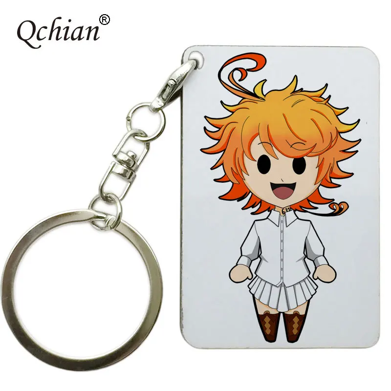 Аниме обещанный Neverland Yakusoku no Neverland брелок односторонний брелок косплей деревянный кулон брелок