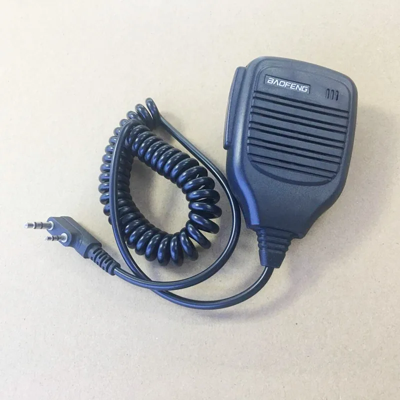 Оригинальный Микрофон для динамика baofeng micropohone 888S 777S 666S UV5R UV82 UV8D GT-3 и т. д. рация |