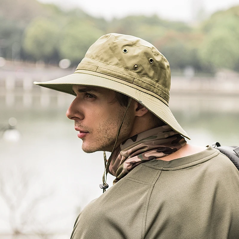 

Outdoor hat quick-drying fisherman hat visor hiking camping fishing outdoor sports hat breathable and comfortable quick-drying