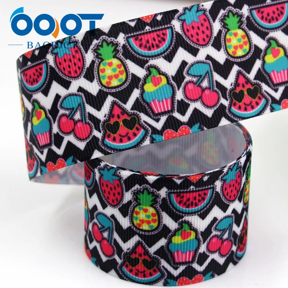 OOOT BAORJCT 182071 38 мм 10 ярдов мультфильм Ленты Термотрансферная печать grosgrain Свадебные аксессуары материал "сделай сам"