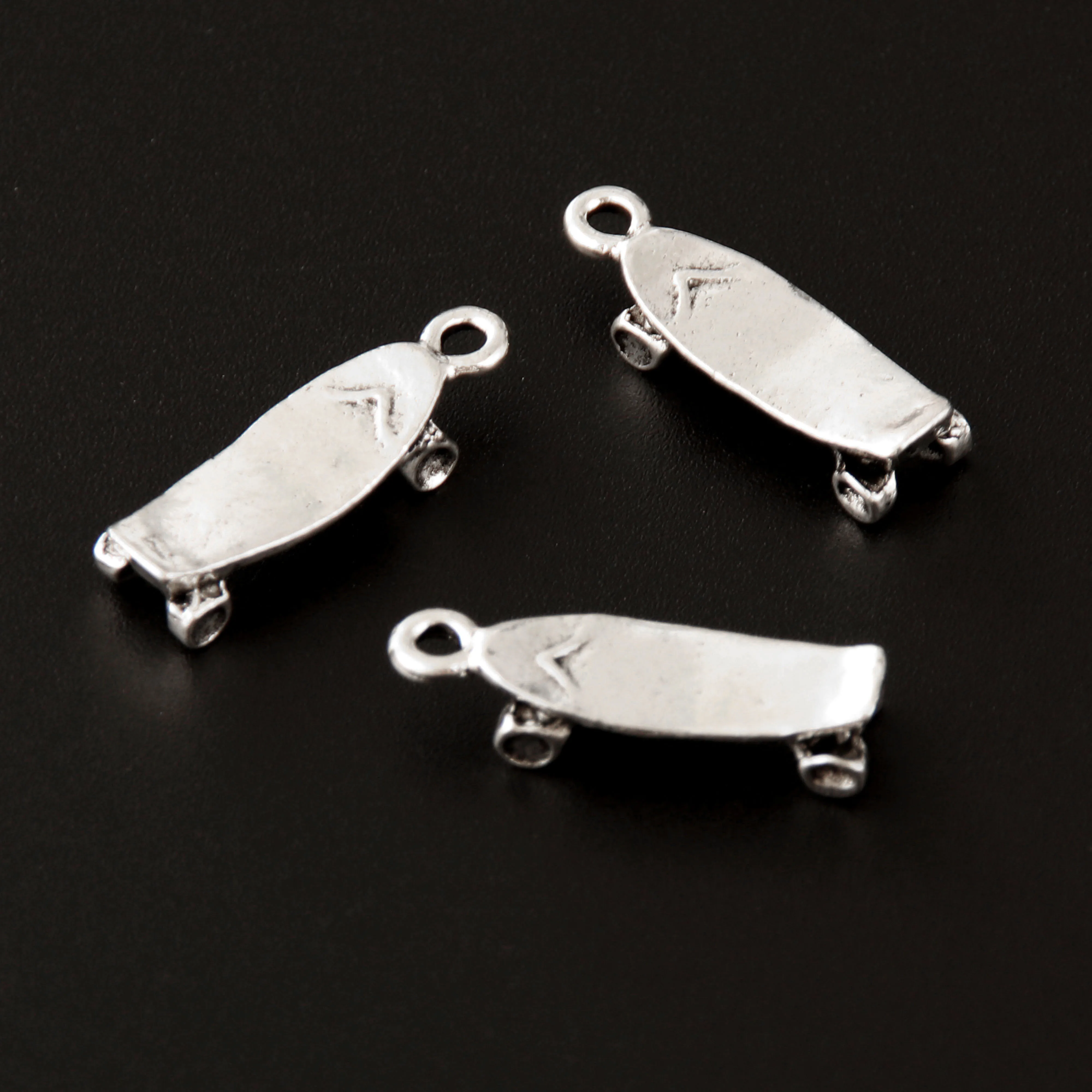 30 шт. спортивные шармы для скутера серебристого цвета оригинальные подвески