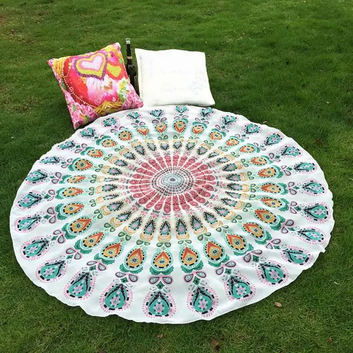 Большой 1 шт. пляжное полотенце Boho Летний купальник для купания накидка солнечных
