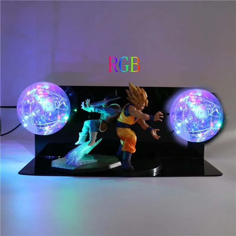 Dragon Ball Z Фигурки Гоку отец Веджета супер сайян борется вместе Kamehameha аниме