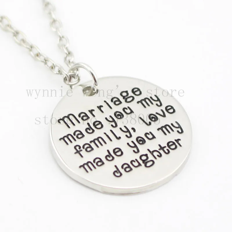 2015 г. Новое поступление индивидуальный подарок для дочери по законам &quotБрак