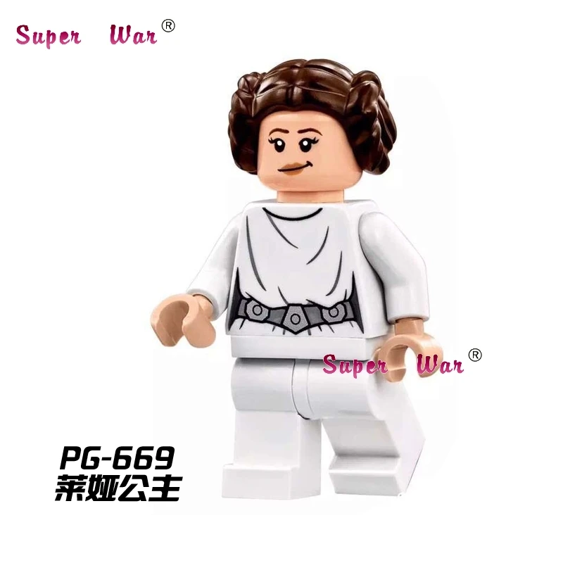 Супергерой поштучная marvel Leia строительные блоки экшн-наборы Модель Кирпичи игрушки для детей