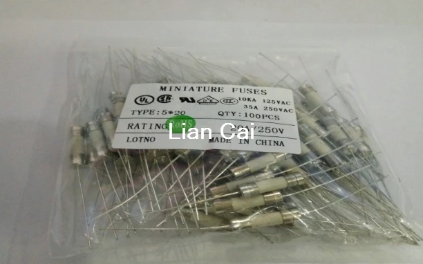 Керамический предохранитель 5*20 5x20 мм 0 5 А 1 2 3 8 10 12 а 15 20 25 30 250 В|ceramic fuse|wire fuse250v 30a fuse |