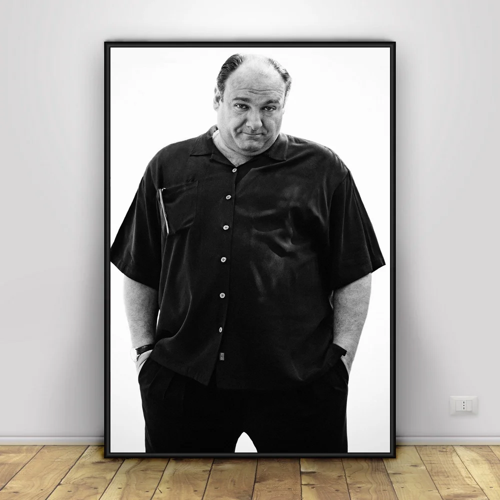 James Gandolfini художественный шелковый тканевый психоделический плакат Принт