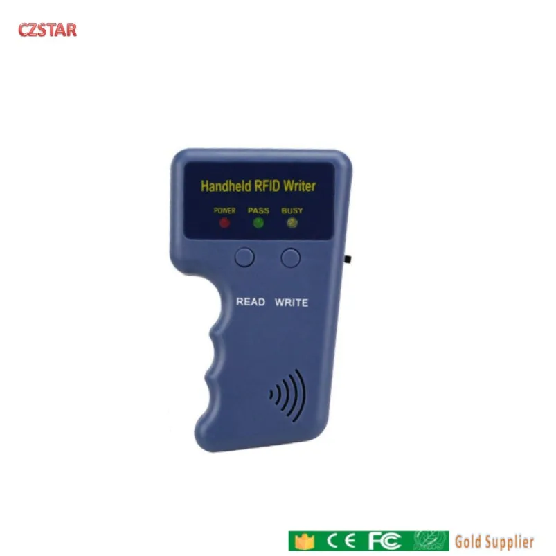Copier writer only Handheld 125KHz EM4100 TK4100 RFID Copier Writer Duplicator Programmer Reader+ 5pcs EM4305 T5577 Rewritable ID Keyfobs Tags - Цвет: Copier writer only