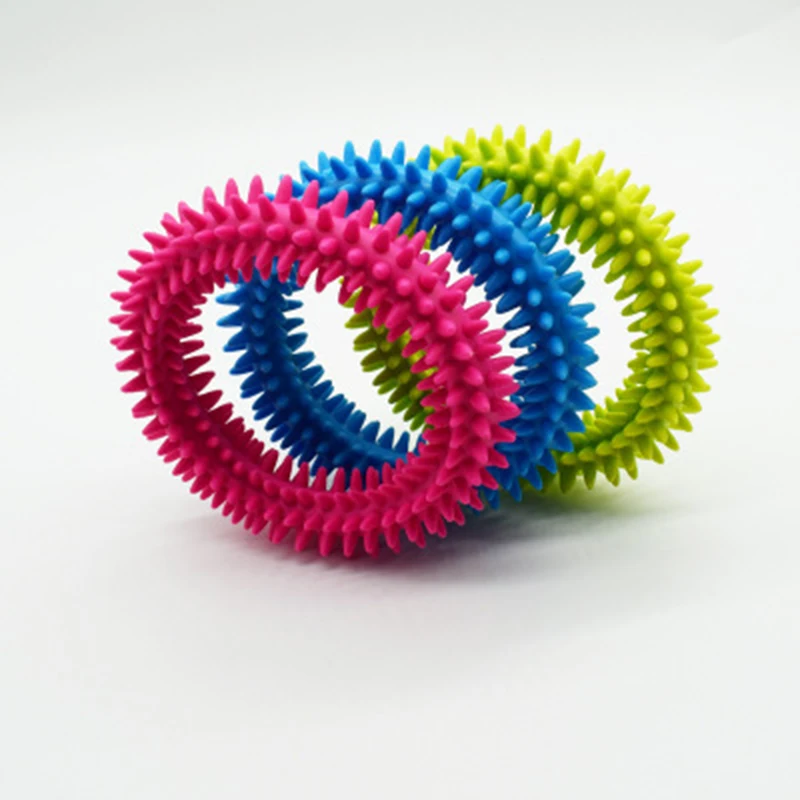 2019 Новое острое Сенсорное тактильное кольцо детский аутизм терапия массажный