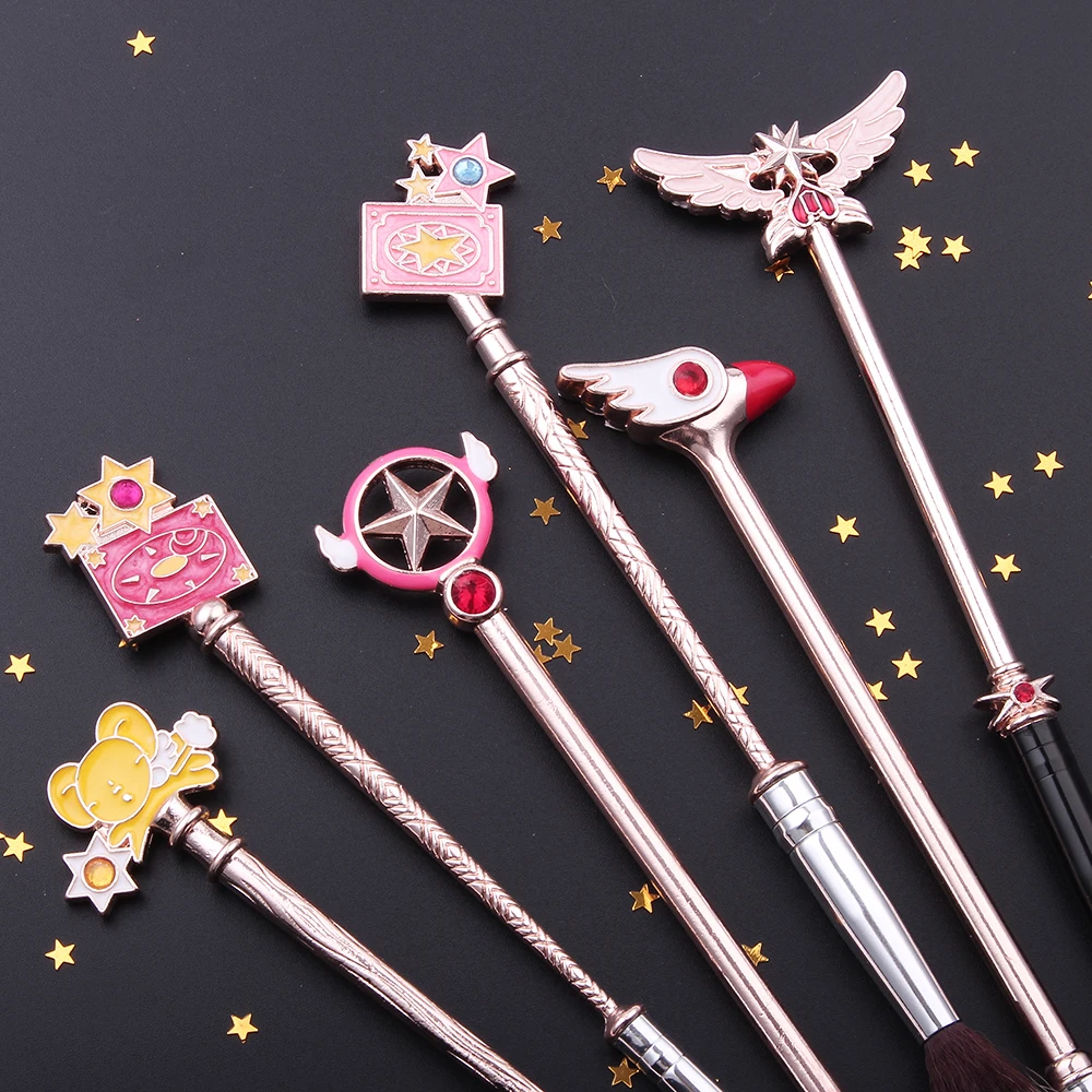 Карта captor cardcaptor sakura 20th anniversary sailor moon, Кисть для макияжа/Косметическая кисть, палочки, кисть для основы