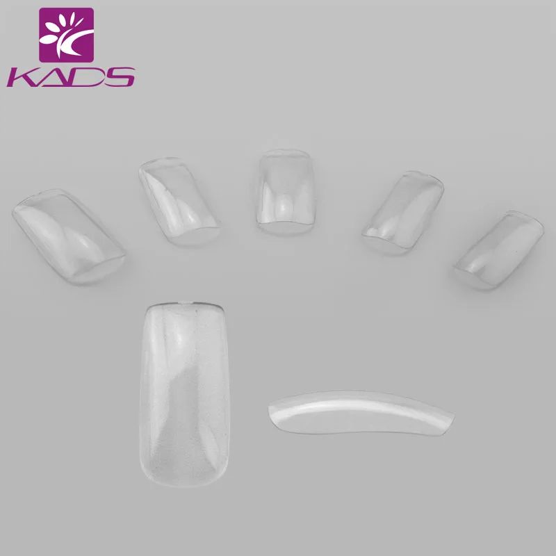 500 шт./пакет Ясно/Натуральный/Белый Французский Акриловый Искусственный Ложные