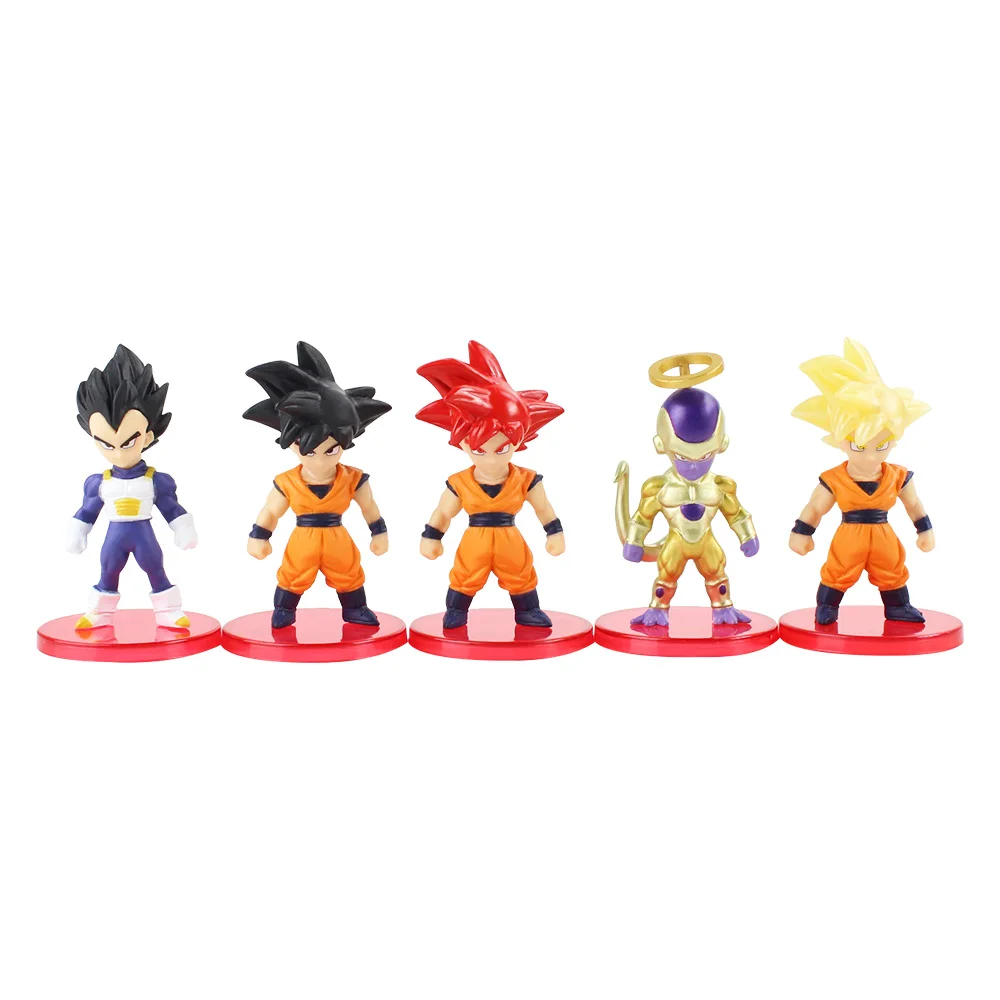 21 шт./лот Dragon Ball Супер Saiyan God фигурка Сон Гоку Гохан Вегета Vegetto Frieza Zamasu ультра инстинкт модель игрушки