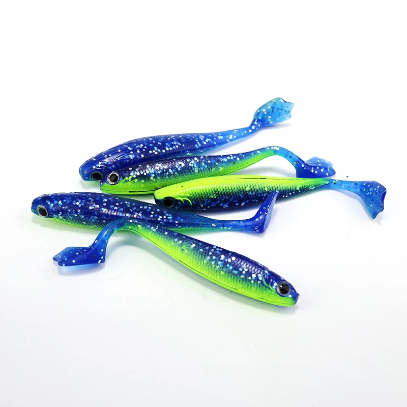 5 шт. мягкие приманки для рыбалки 3D глаза пустотелая рыболовная приманка 95 мм/6 г |