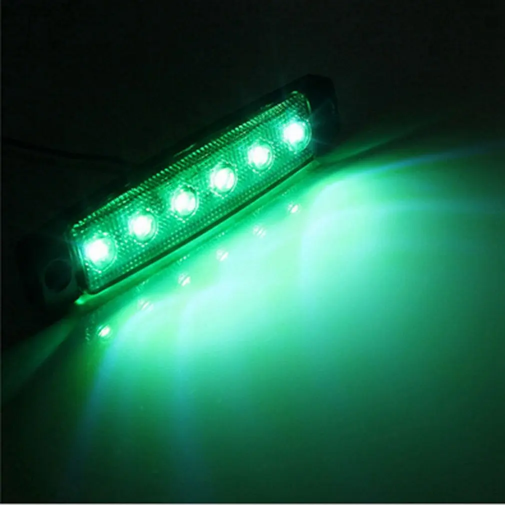 Подсветка грузовика боковой свет 6LED 2835SMD водонепроницаемый для автобусы