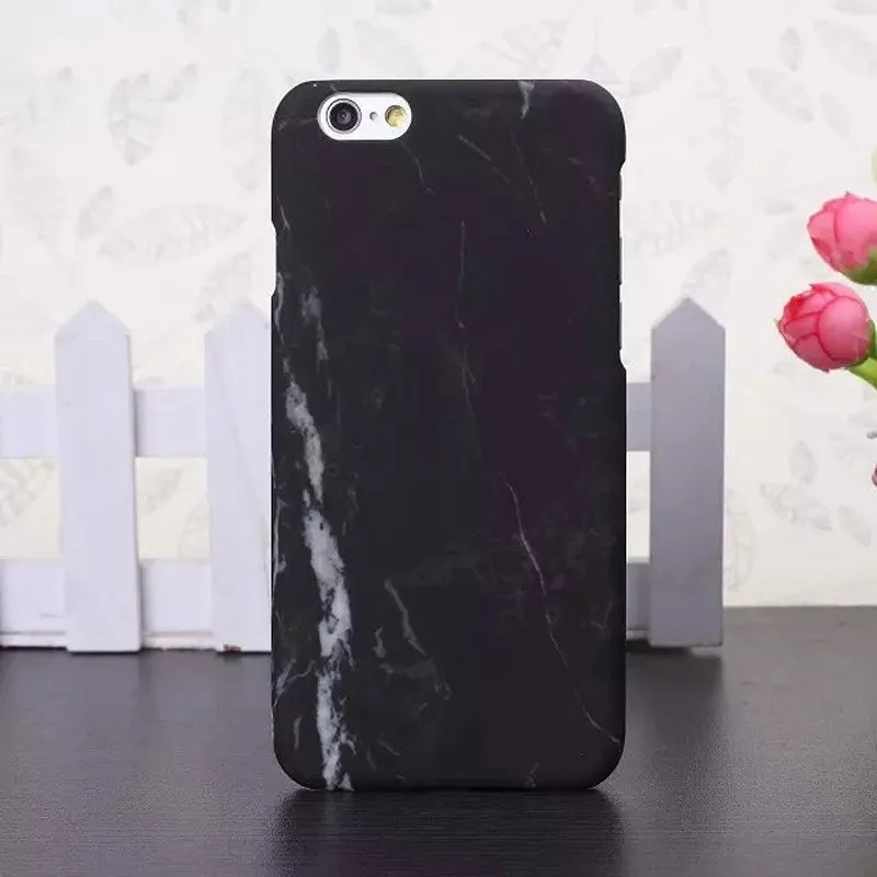 3 Роскошный чехол в стиле ретро с мраморным узором для Samsung Galaxy S7 Edge S8 S9 Plus Note 8, жесткие чехлы на заднюю панель из поликарбоната для iPhone 5, 5S, 6 S, 7, 8 Plus, X - Цвет: 3