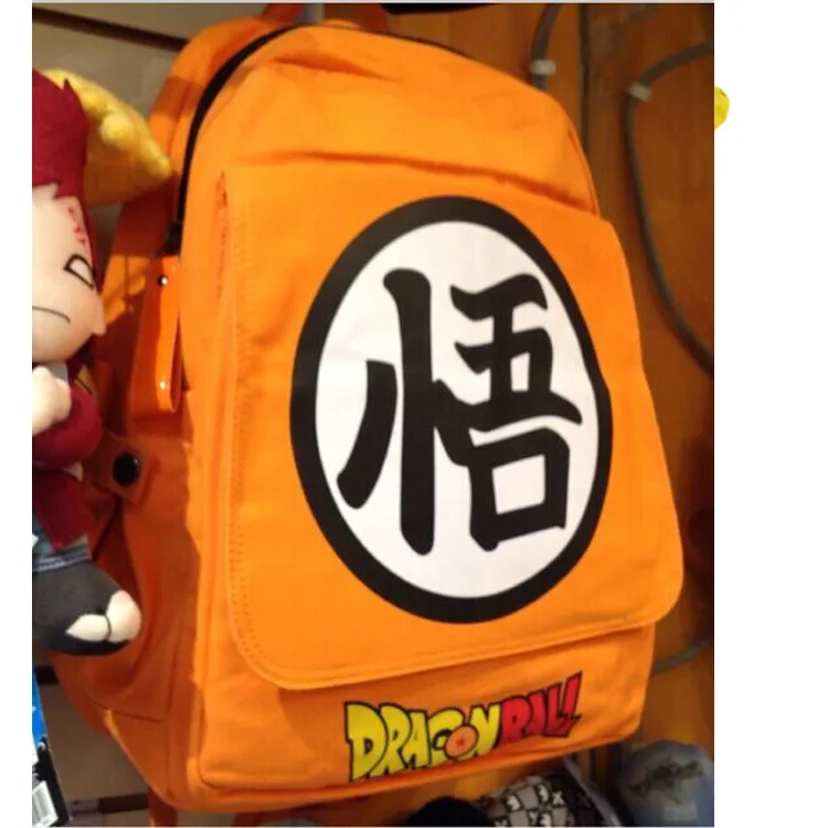 Япония Аниме Dragon Ball Рюкзак Школьный Рюкзак Bookbag сумка Холст повседневное дорожная подарок для детей - Цвет: see chart
