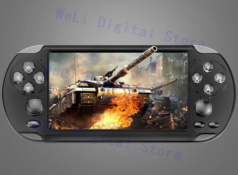 Новая JXD 5,1 дюймовая игровая консоль 48 ГБ, встроенный в 9450 игр для aracde neogeo/cps/gba/gbc/GB/snes/nes/smd mp3mp4 плеера DV/DC