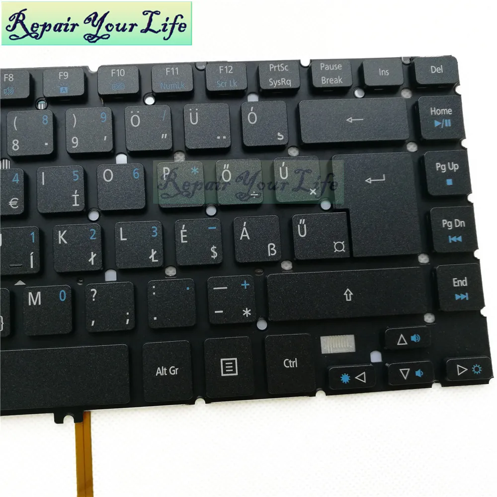 Ремонт клавиатуры для ноутбука Acer Aspire R7-572 R7-572G R7-572P HU Венгерская раскладка с