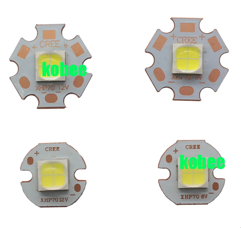 Светодиодный излучатель CREE XHP70 XHP 70 холодный белый 5000 К теплый высокая мощность 30