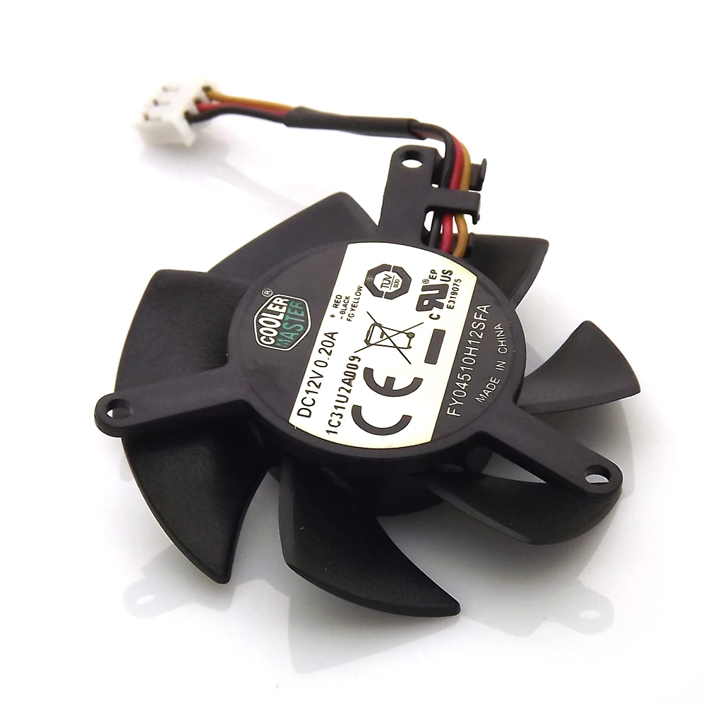 Кулер для видеокарты MSI R6450 12 В 6570 А 45 мм|cooling fan|video card coolersgraphics cooling fan |