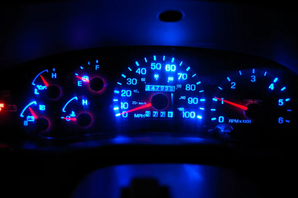 WLJH Super Bright Instrument Panel Cluster Gauge Dash Bulb Led Lights Kit Package Replacement for Ford F150 F250 F350 1982-1998