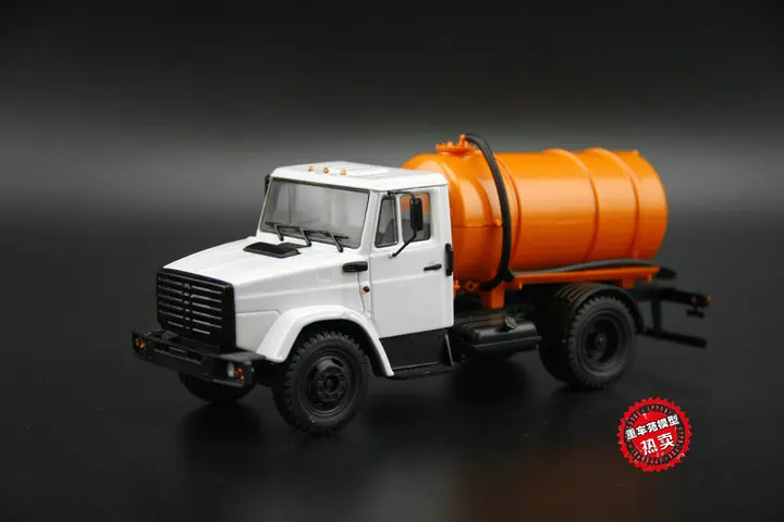 Классическая модель из сплава SSM 1:43, российский ЗИЛ, поставка нефти, автоцистерна, литые под давлением игрушки, коллекция моделей, украшения