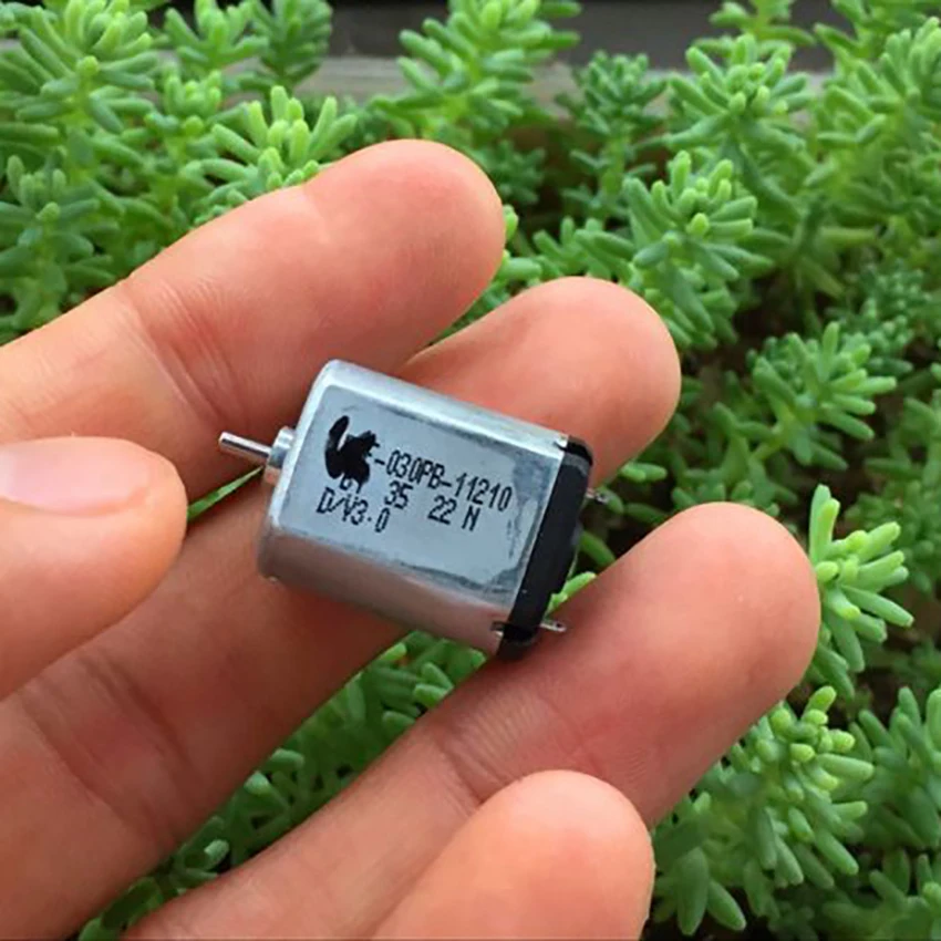WFF 030PB 11210 микро мотор редуктор постоянного тока 3V 30mA 6500 об/мин тихий электронный