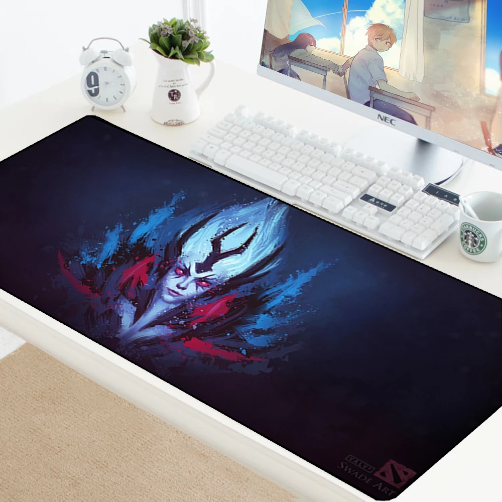Игровой коврик для мыши DOTA 2 с логотипом DOTA XL, большой коврик для мыши, резиновая накладка для ноутбука DOTA2, компьютерная игровая клавиатура, коврик для мыши