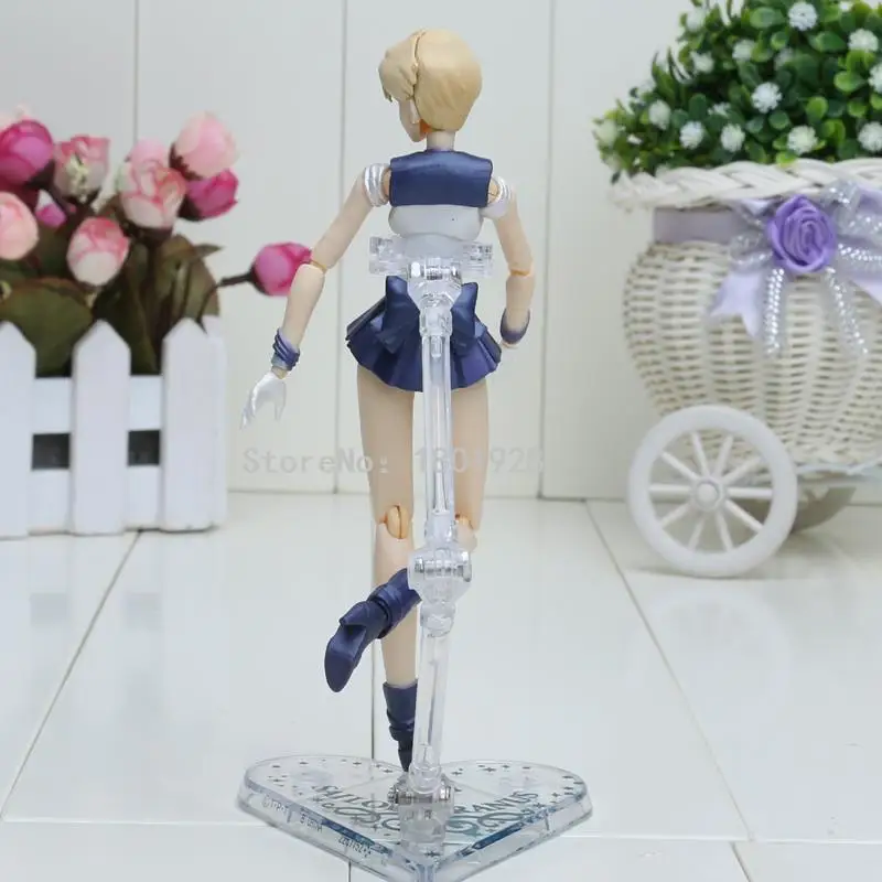 6 ''15 см аниме Сейлор Мун Сейлор Уран Tenoh Haruka ПВХ фигурка модель игрушки Сейлор Мун фигурка