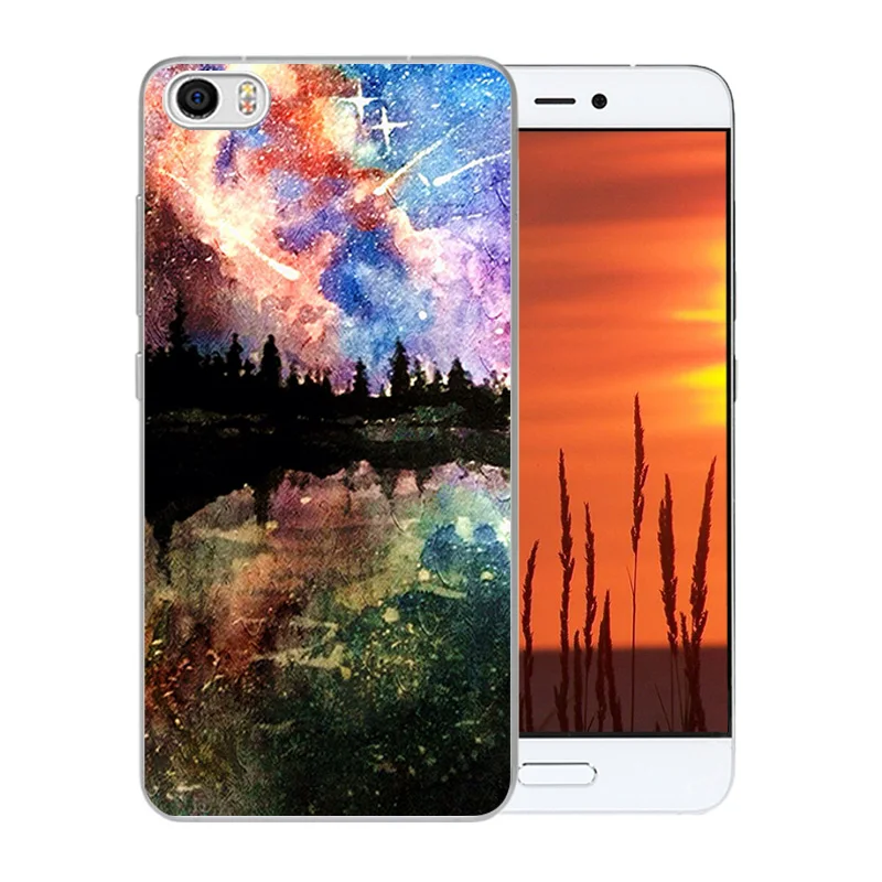 5.15 inch For Xiaomi 5 Mi MI5 M5 Mobile Phone Cases Starry Sky Pattern Back Cover Silicon Soft TPU Matte Full Protection Shell |
