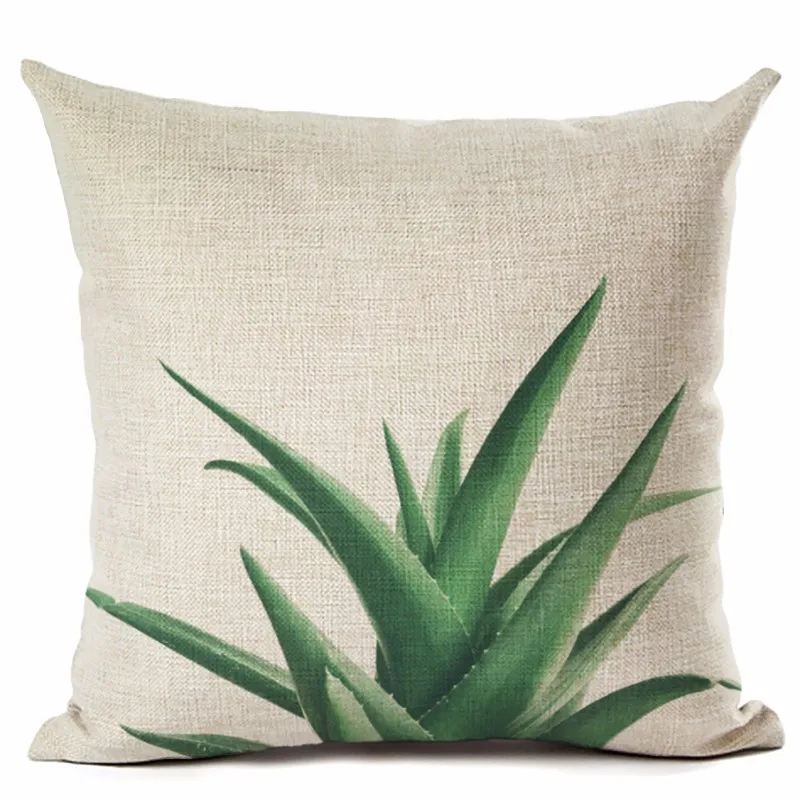 Новое поступление суккулентов Чехлы для подушек декоративные диван Пледы