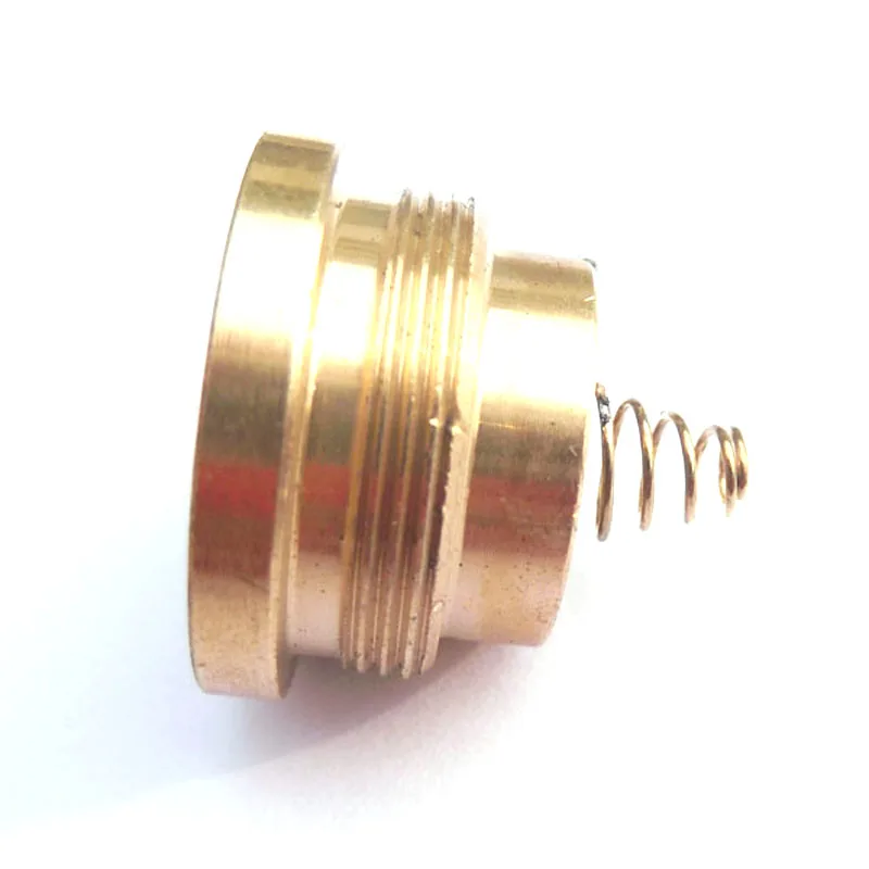 Чистая латунь База 1xcree XM-L2 U3 1800 Люмен светодиодный вклинивание для C8 фонарик
