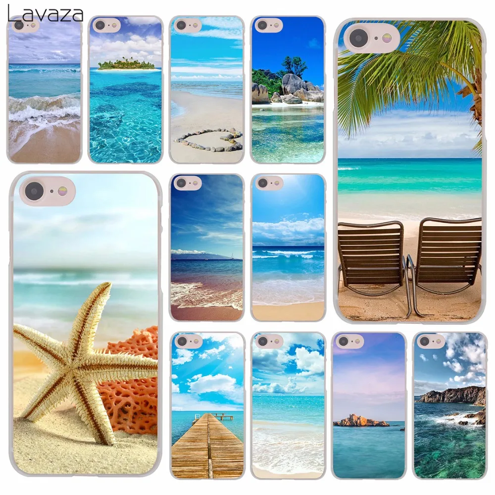 Твердый чехол для телефона Lavaza The Sea Waves Beach spray ocean island iPhone XR X 11 Pro XS Max 8 7 6 6S 5 5S SE 4S 4 10 |
