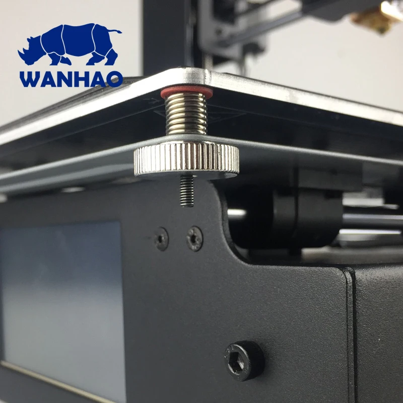 Новое обновление Wanhao Дубликатор I3 PLUS Mark 2 Mark II V2.0 3d принтер Авто левинг FDM Рабочий стол DIY сенсорный экран 3d принтер