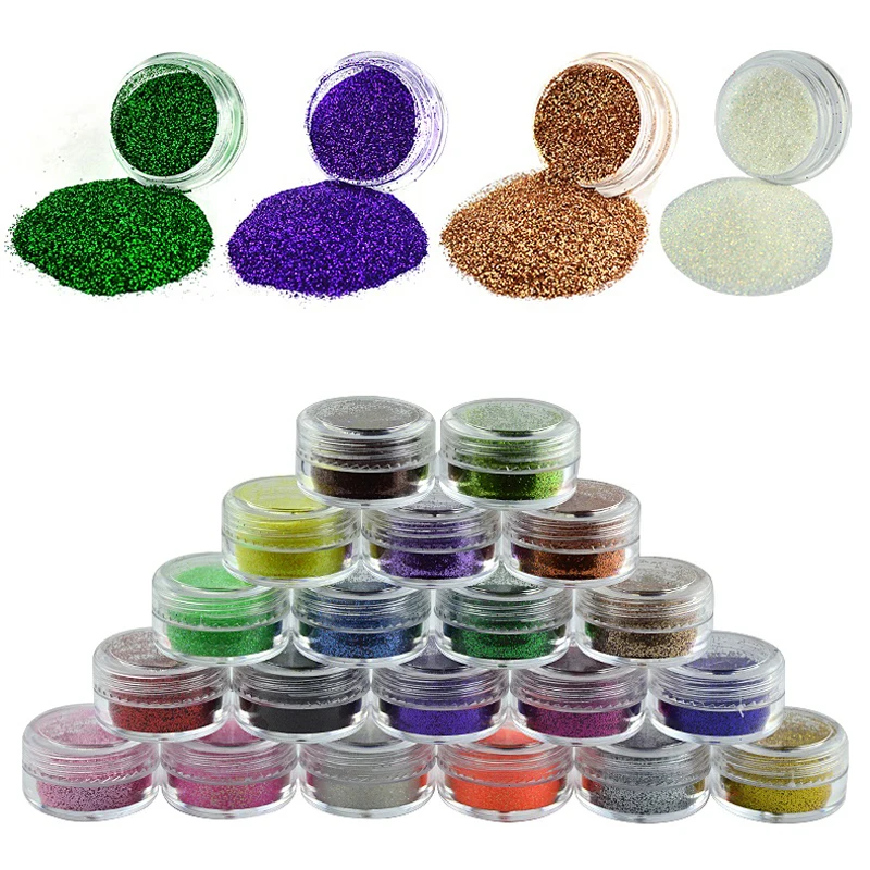 Блестящий лак для ногтей порошок Модный праздничный вечерний косметический