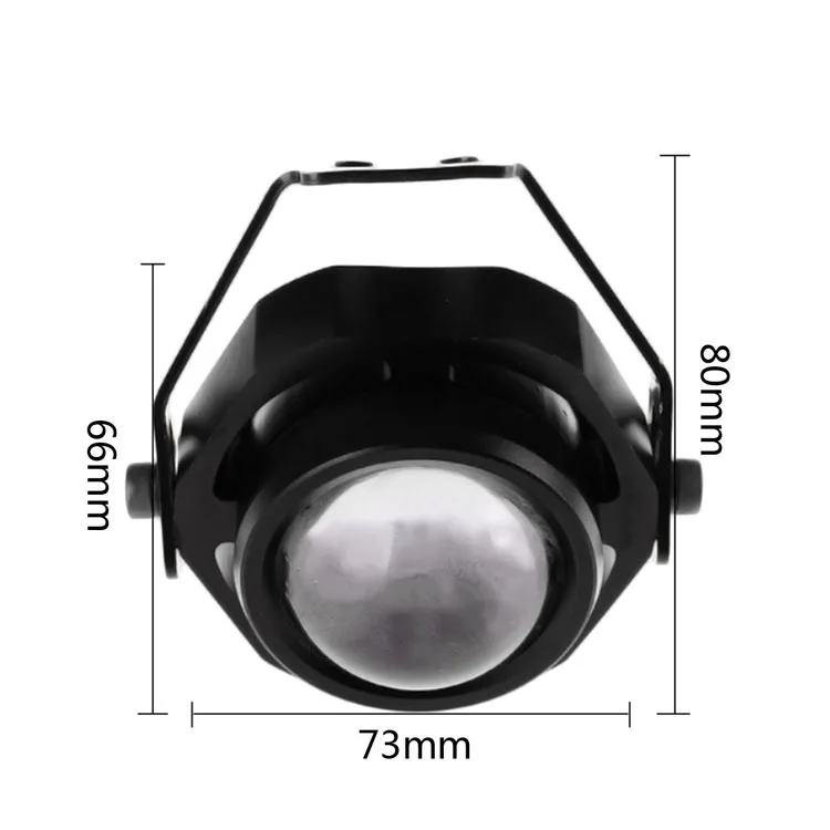 Светодиодная Автомобильная противотуманная лампа супер-яркая 1000 лм 10 Вт DRL Eagle Eye