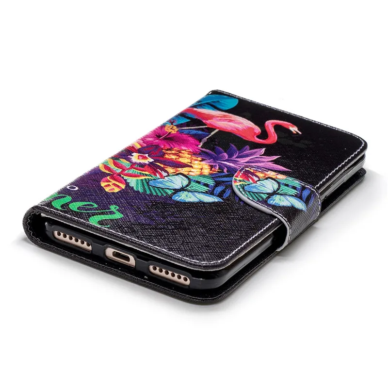 

Wekays For Xiaomi RedMi Note 5A Prime Pro Case Cute Cartoon Flamingo Leather Fundas Case For Xiaomi RedMi Y1 Lite Cover Cases Y1