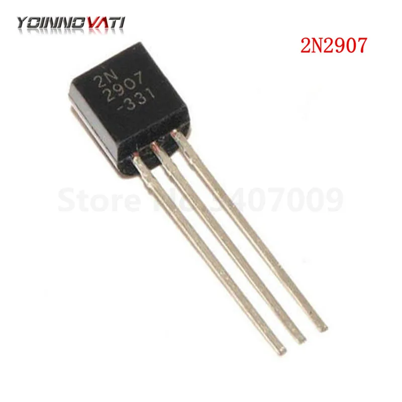 100 шт 2N2907 TO 92 2N2907A 2907 биполярный Соединительный транзистор (BJT) PNP|Соединители| |