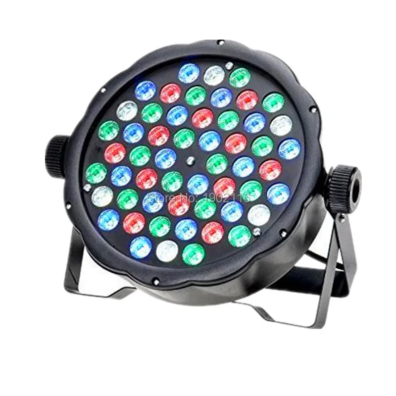 Niugul 54X3W LED Par Light RGBW Wash Эффект диско свет DMX512 сценический стробоскоп KTV Домашняя